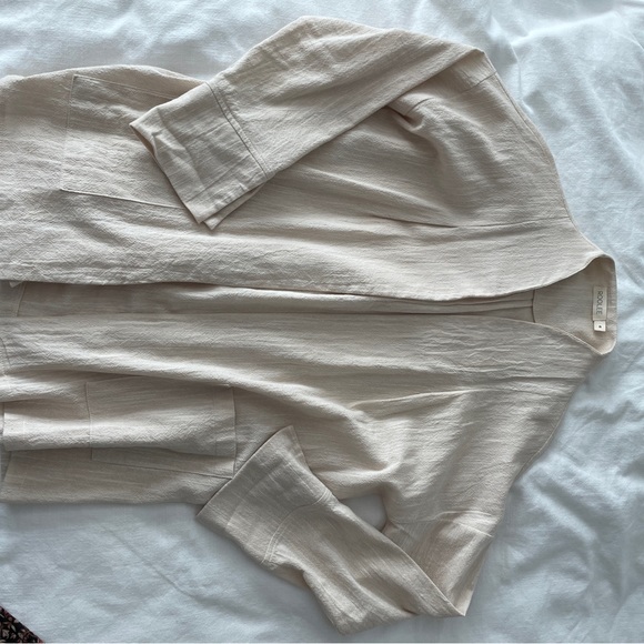 Roolee linen blazer, worn once! Amazing condition - Picture 5 of 5